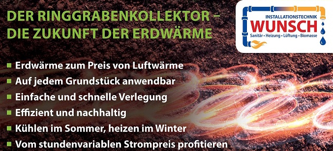 Vorteile des Ringgrabenkollektors